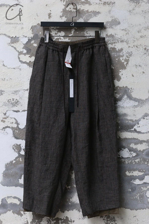 DEVOA 24 spring and summer carrot pants PTI-GCLC plaid